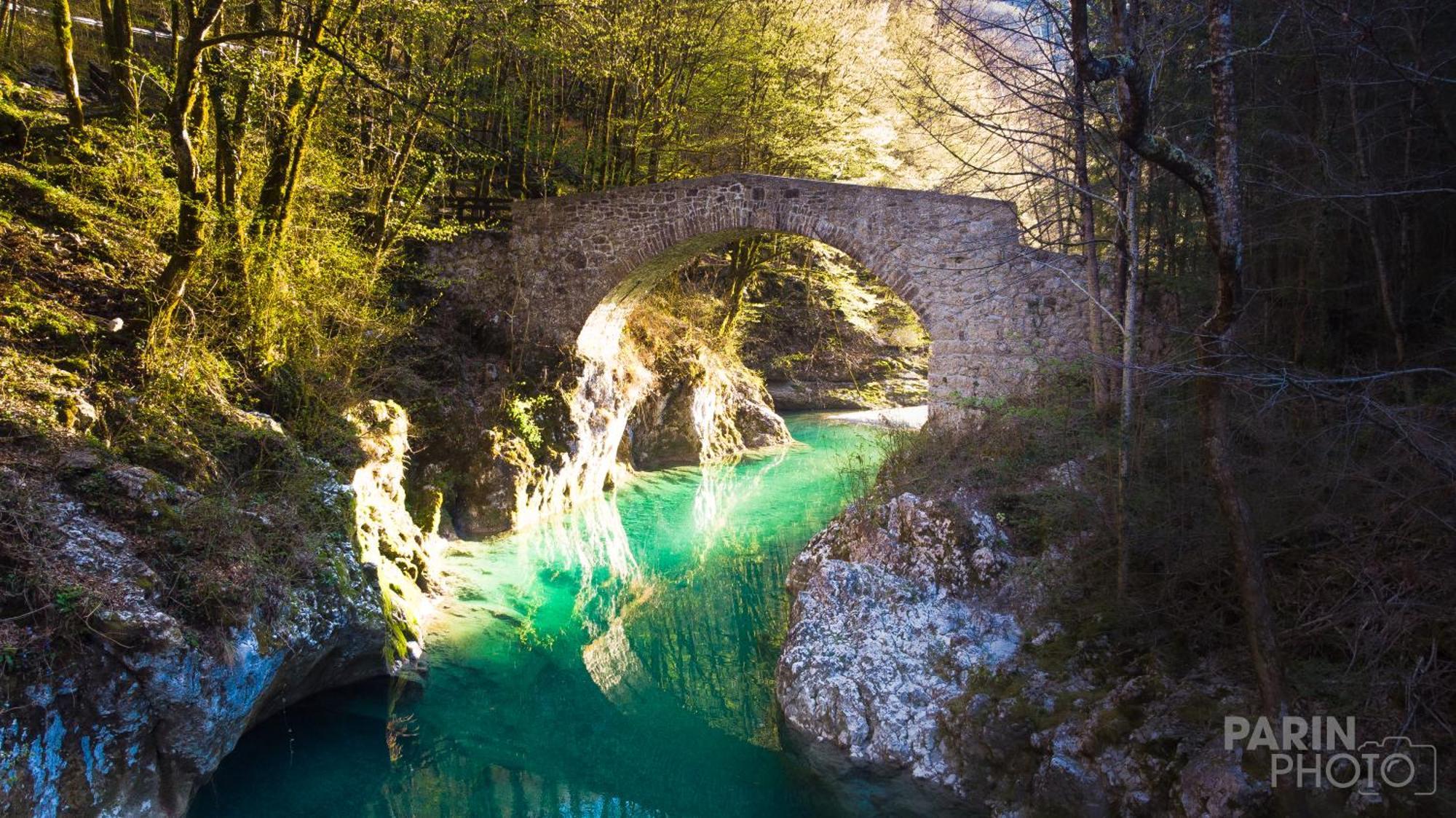 Apartma Bella Nadiza Kobarid Esterno foto